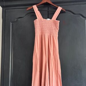 Free People Pink Jumpsuit